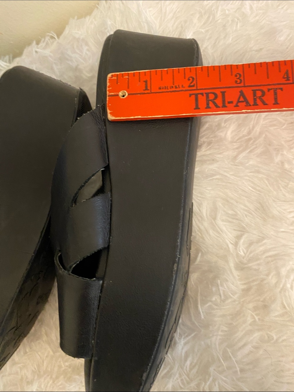 Kork-Ease Black Crossover Slide Wedge Mules - Picture 12 of 13